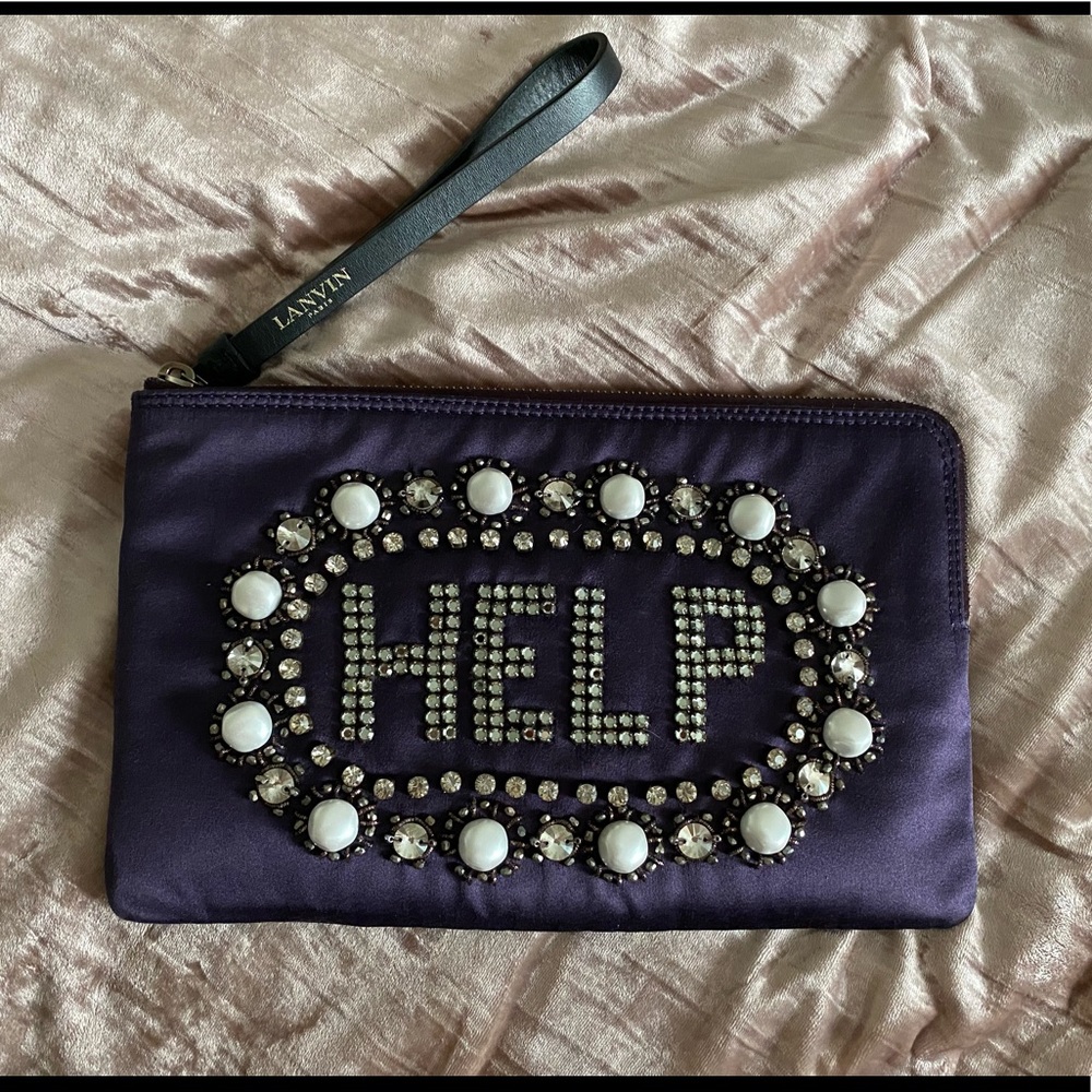 Lanvin clutch. NEW with tags